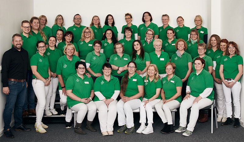 Teamfoto ambulante Pflege